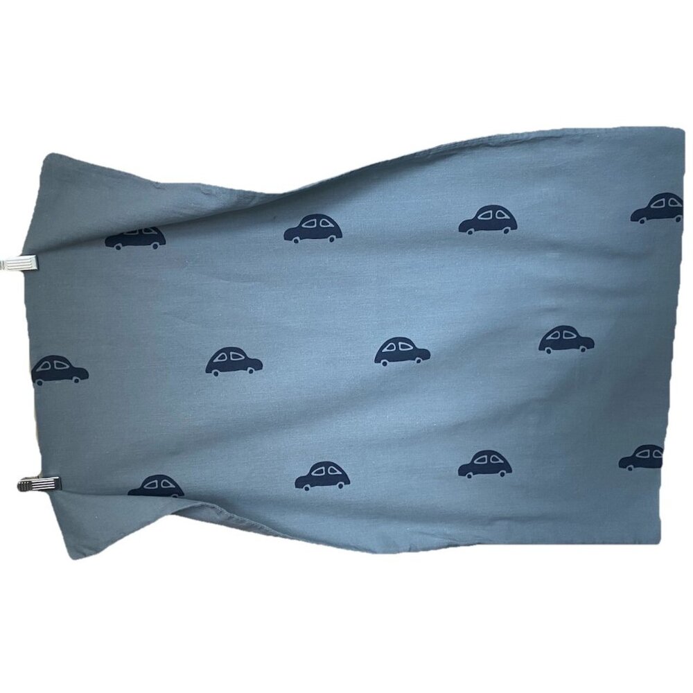 IKEA BARNDROM Novelty Volkswagen Pillowcase Standard 100% Cotton Blue Twin Child